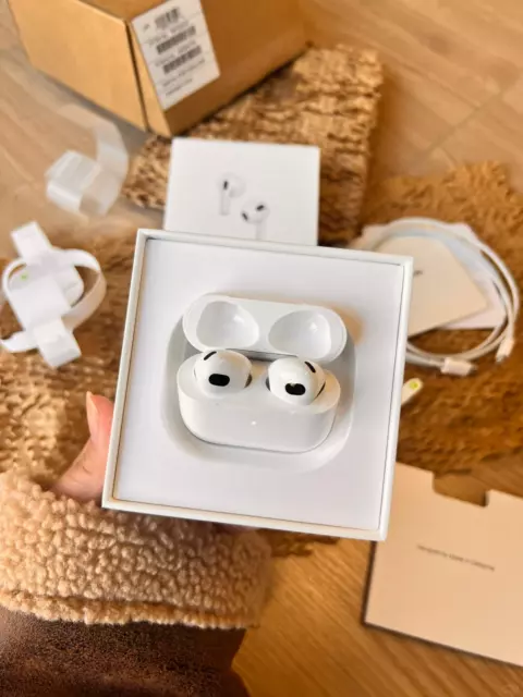 Brand New Sealed Genuine Apple AirPods 3rd Generation Bluetooth Headset
