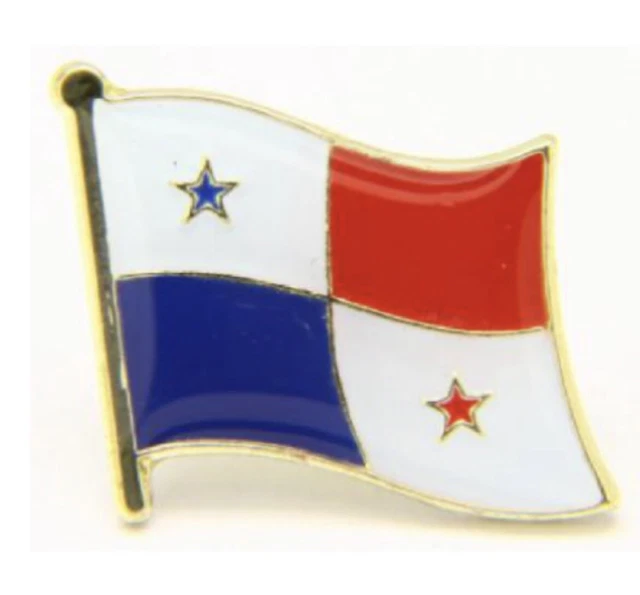 Panama Drapeau Pays Broche Revers Cravate Tack Lds Missionnaire Statesman Ties