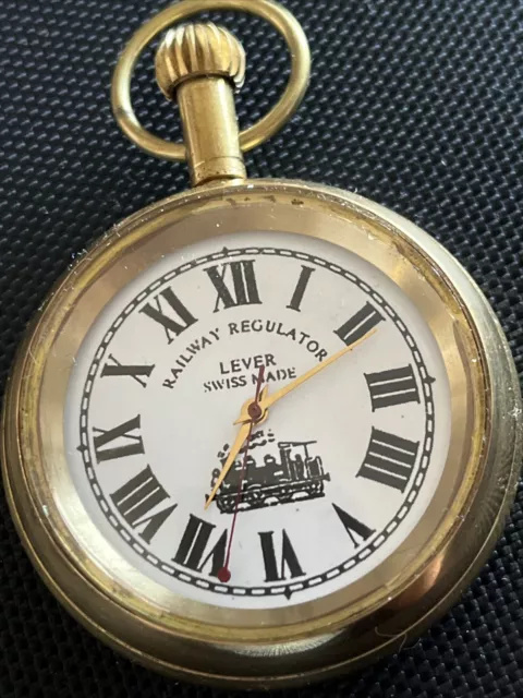 Railway regulator pocket watch sale