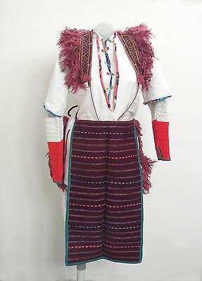 Antique  Macedonian handmade Folk Costume 19thC from Mariovo