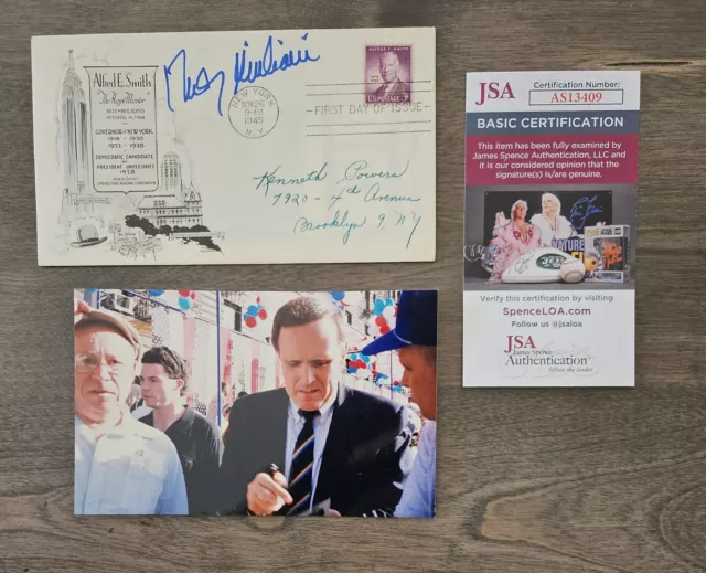9-11 NYC Mayor Rudy Giuliani Autograph JSA Signed FDC Envelope Cachet