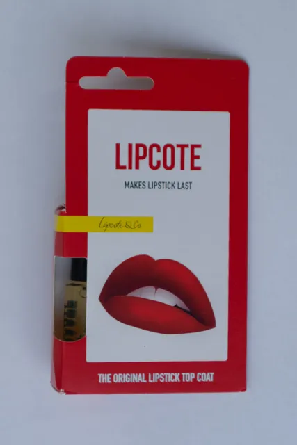 Lipcote (Lipstick Sealer) Protects, perfects and prolongs any lipstick