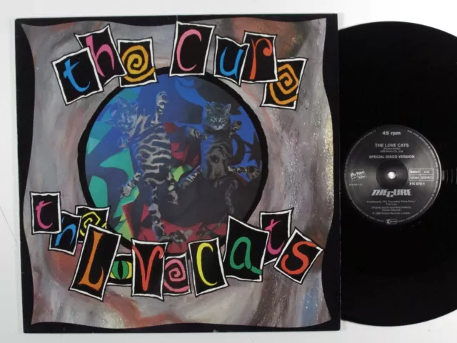 CURE The Lovecats FICTION 12" VG+ 45rpm germany m