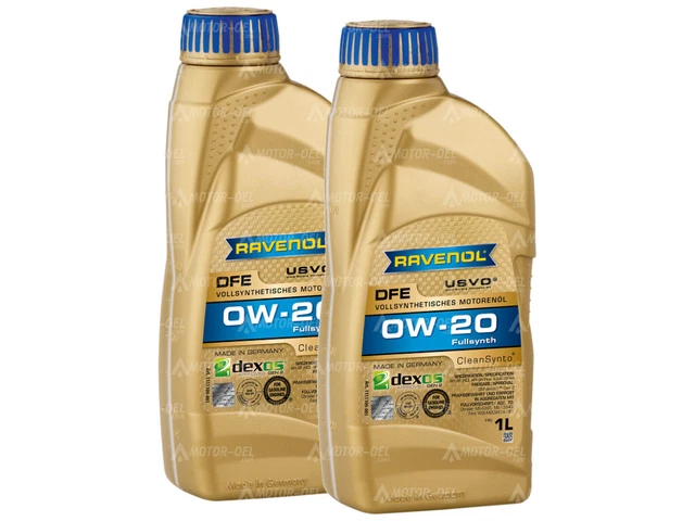 RAVENOL FDS SAE 5W-30 / 5W30 Vollsynthetisches Motoröl, ACEA A5/B5 (5 Liter