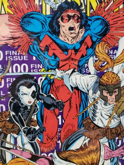 The New Mutants #100 (1991) Marvel Comics 1St Team Appearance X-Force Vf