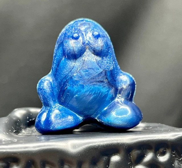 Rare EGGY BLUE  Metals Gogos Crazy Bones Classic Original 1996 0953