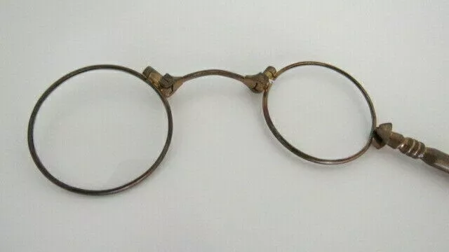 Art Deco Lorgnon Lorgnette Brille Stielbrille Klappbrille