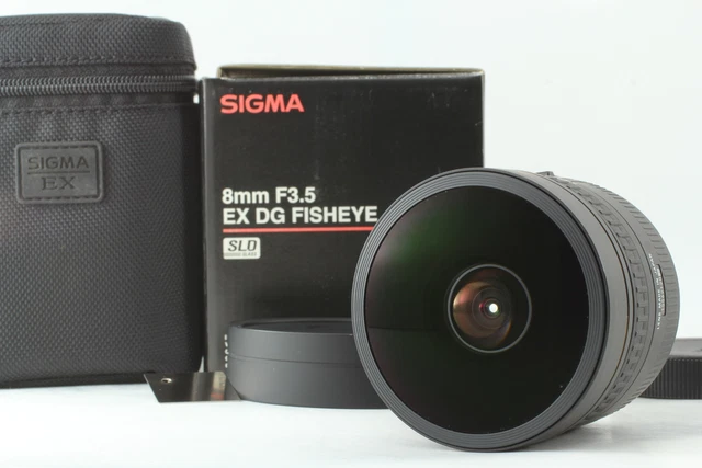 [Top MINT] Sigma AF 8mm f/3.5 EX DG Fisheye EOS From JAPAN