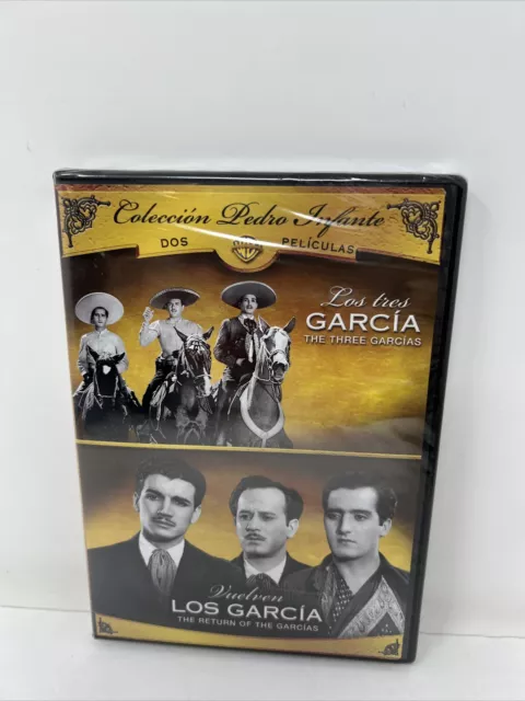 COLECCION PEDRO INFANTE: Los Tres Garcia/Vuelven los Garcia (DVD, 2009 ...