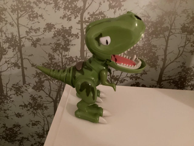 SPIN MASTER ZOOMER DINO CHOMPLINGZ  INTERACTIVE  SOUNDS lights interactive GREEN