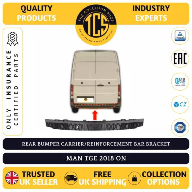Vw Crafter 2017 On Rear Bumper Carrier/Reinforcement Bar Bracket - Certified