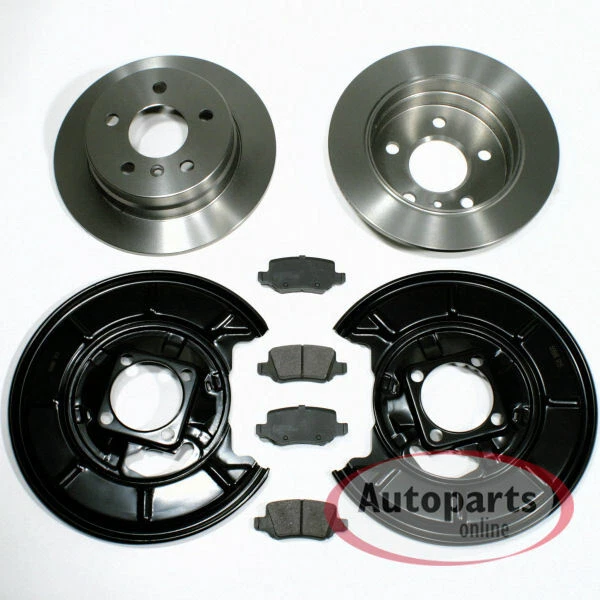 Bremsen Set 288 Mm + 258 Mm + Beläge Vorne Hinten Für Mercedes B