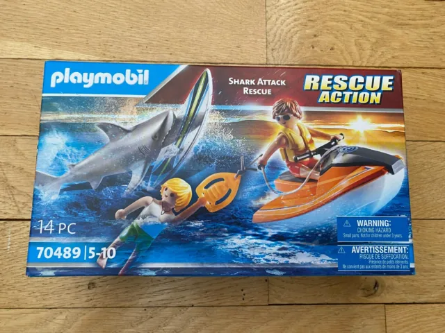 Playmobil Shark Attack Rescue