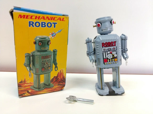 Schylling Roxy Le Robot Marcheur En Métal – Collection Collector – Mécanisme à Clé