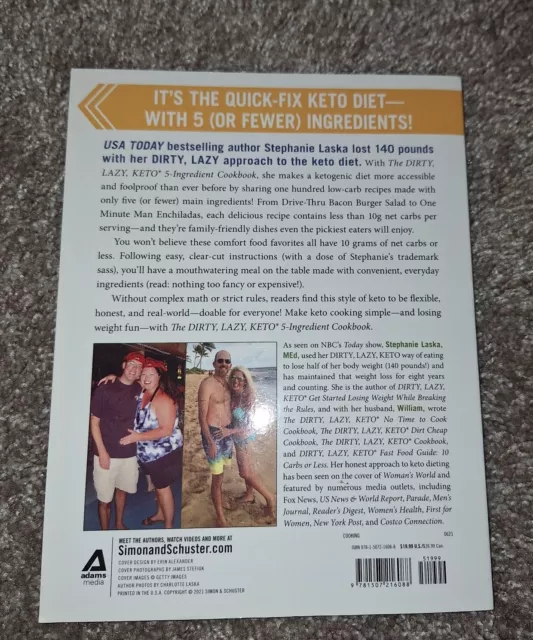 The DIRTY, LAZY, KETO Cookbook: Bend the Rules to Lose the Weight! [DIRTY, LAZY, 3