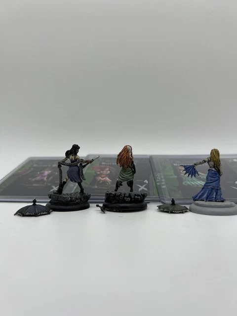 Rotten Belles x3 Malifaux Resurrectionists Wyrd Painted