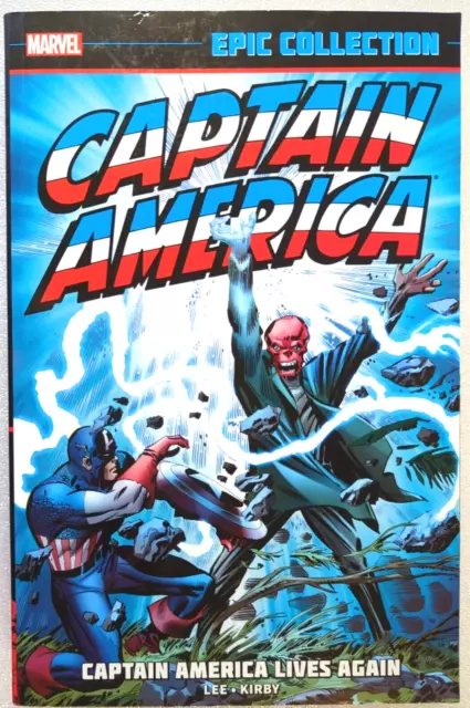 Captain America Lives Again Epic Collection Lee Kirby Volume 1 Marvel Paperback