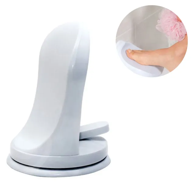 Bathroom Foot Rest Plastic Shower Shaving Leg Aid Foot Rest With Suction Cup