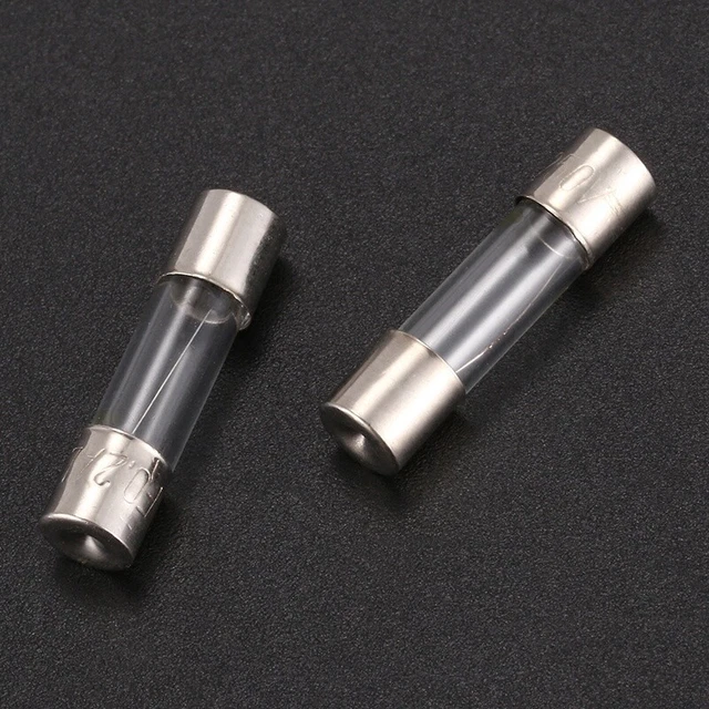 1X(10Pcs 250V 0. 2 a 200mA rupture rapide Tubes des fusibles en verre 5 x 20 m 6