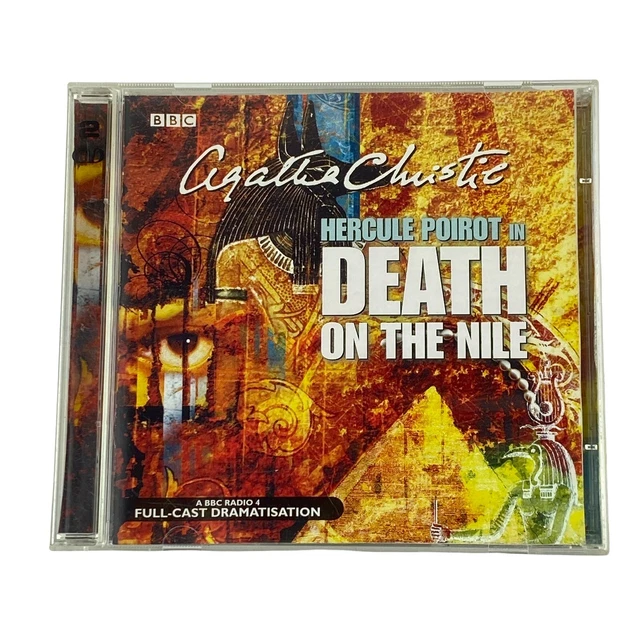 HERCULE POIROT DEATH on the Nile Agatha Christie 2 CD Audio Book BBC £4