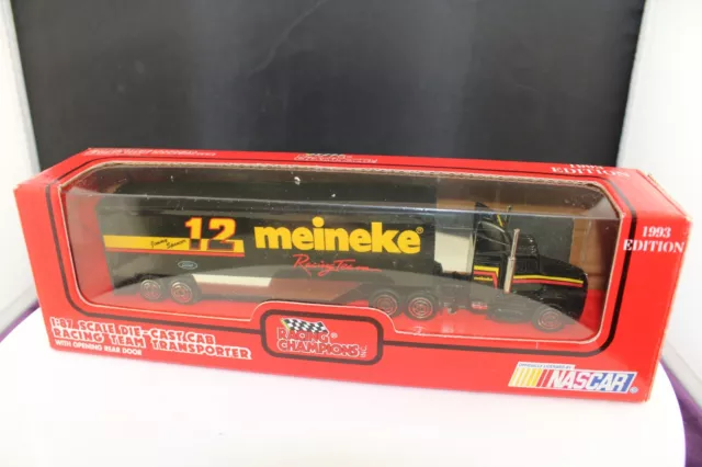 Nascar Racing Champions 1/87 1993 Team Transporter Jimmy Spencer Meineke Racing