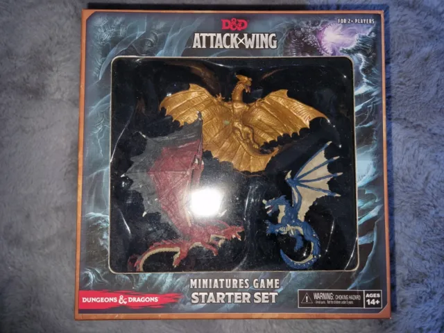 Dungeons & Dragons Attack Wing Miniature Starter Set - 2014 - Fully Complete