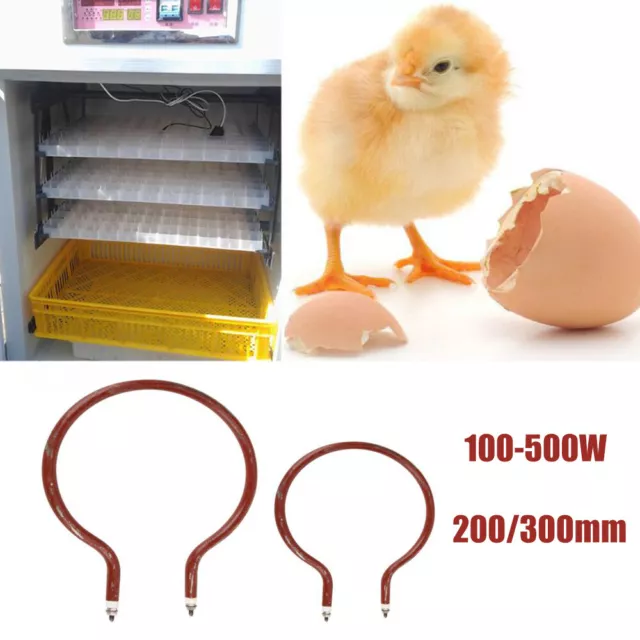 Metal Animal Incubator Heating Tube Chicken Poultry Hatching Tool