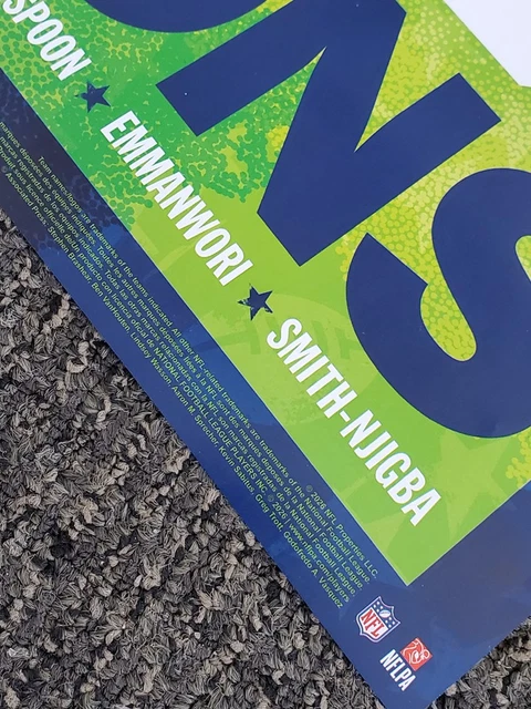 SEATTLE SEAHAWKS SUPER BOWL LX CHAMPIONS 2026 Official NFL Licensed ...