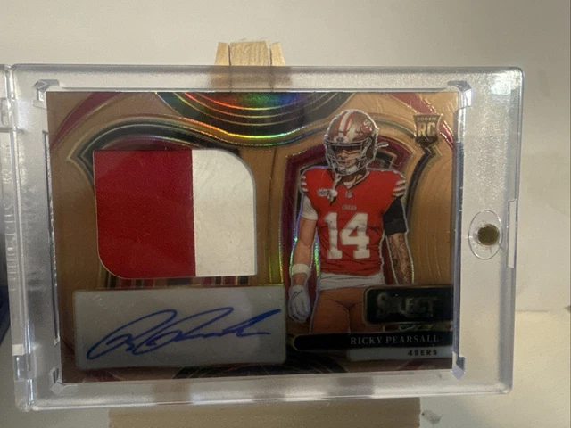 Carte Panini Certified 2024 Ricky Pearsall RPA /49 Rookie Patch Auto San Francisco 49ers