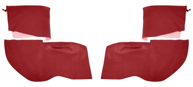 1967-69 Camaro / Firebird Convertible Red Ash Tray and Well Upholstery For