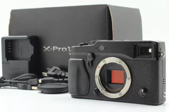 【NEAR MINT in Box】 Fujifilm Fuji X-Pro1 16.3MP Digital Camera Black Body Japan