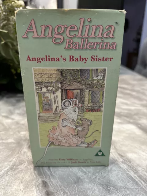 ANGELINA BALLERINA ANGELINA'S Baby Sister On VHS Video Cassette Tape ...