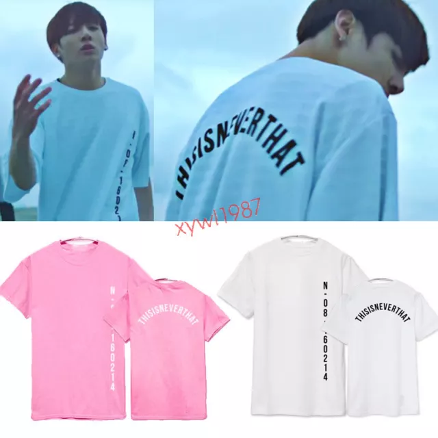 BTS SAVE ME Jung Kook T-shirt KPOP Bangtan Boys Tshirt Fire Tee Short Sleeve New