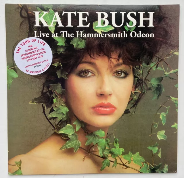 Kate Bush-Live At Hammersmith Odeon RARE LTD EDITION VINYLP 213/545