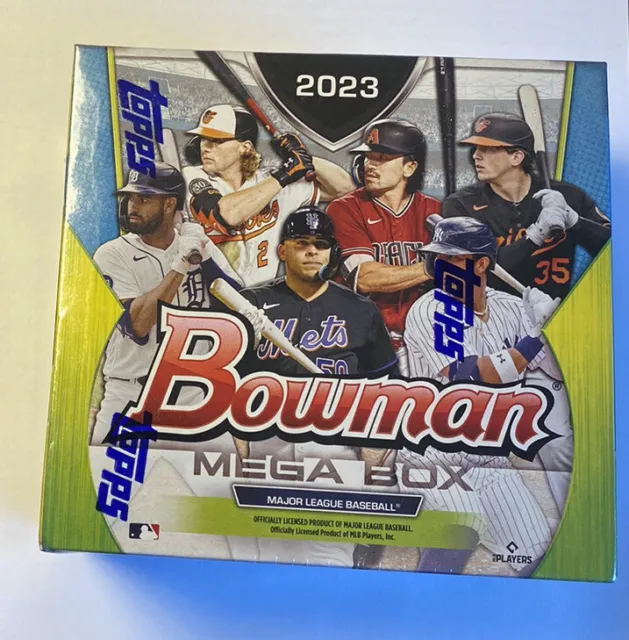 2023 Bowman Chrome Baseball Factory Sealed Mega Box
