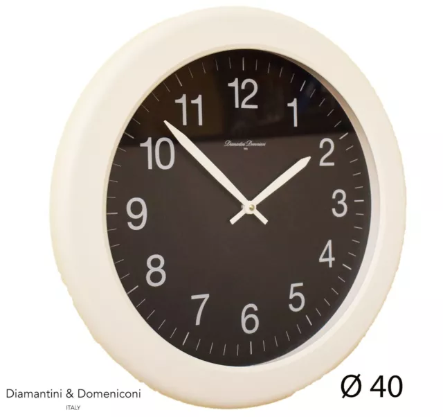 orologio da parete design moderno casa cucina a muro Diamantini Domeniconi 40 cm