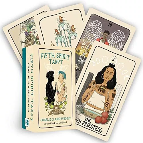 Fifth Spirit Tarot: A 78-Card Pont Et Guide Par Burgess,Charlie Claire,Neuf