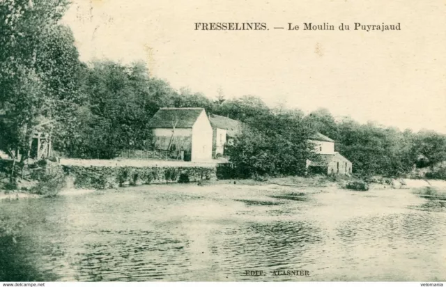 9074 cpa 23 Fresselines - Le Moulin du Puyrajaud