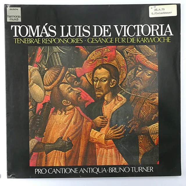 Lp Tomás Luis De Victoria– Tenebrae Responsories Pro Cantione Antiqua, Turner