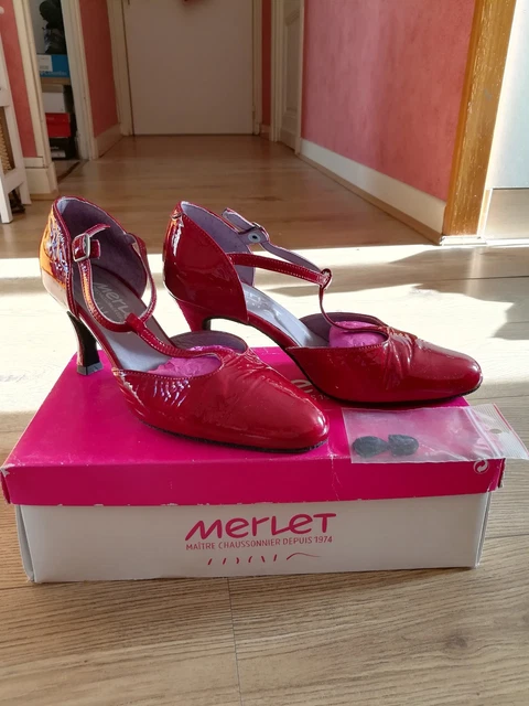 Chaussures de danse latine Merlet 37