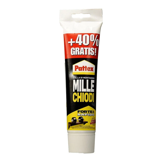 Pegamento Pattex Mille chiodi Pegatina Extraforte a Toma Inmediato Pega Todo 350