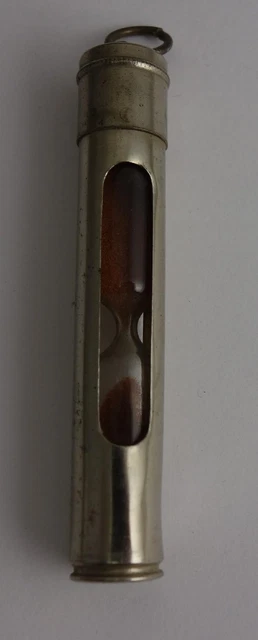 alte kleine Sanduhr von Zahnarzt 1/4 Minute