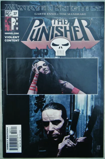 Punisher Vol. 4 #27 (July 03') VF+ NM- (9.0) Elektra Cover & App./ Mandrake Art