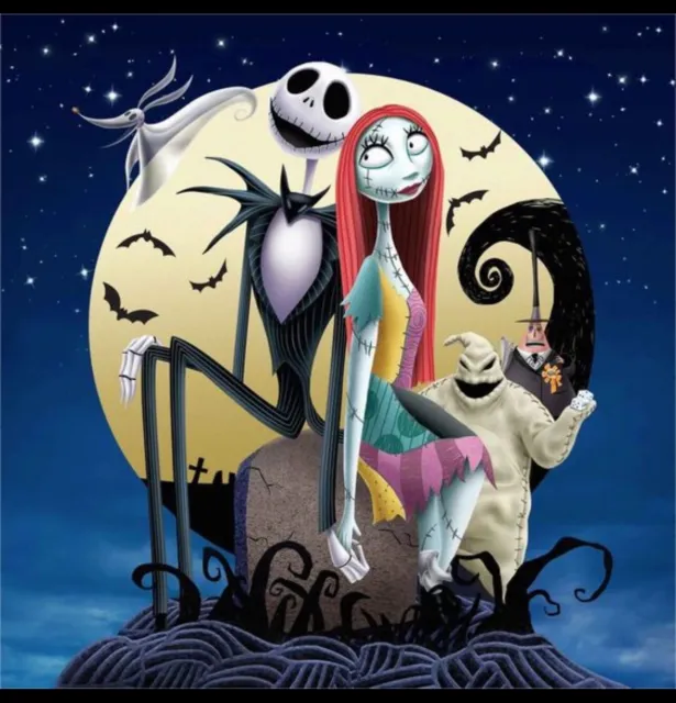 Nightmare Before Christmas Moonstruck Quarter Yd  Half Yard & Yard Hard To Find