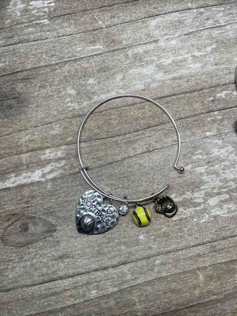 Softball Sports Mom Bracelet
