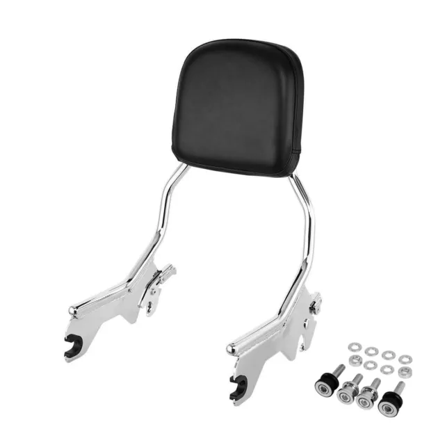 Standard Sissybar Upright Backrest Docking Hardware Fit For Harley Softail 18-23