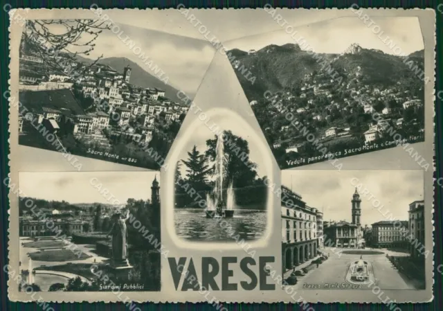 Varese Città Foto FG cartolina ZKM9287