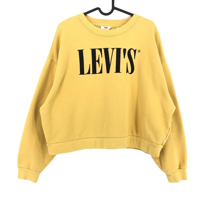 Levi's Strauss & Co Femme Haut Court Pull Col Rond Pull Taille M