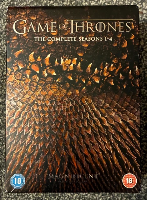 GAME OF THRONES Series 1-4 Complete DVD Box Set £6.51 - PicClick UK