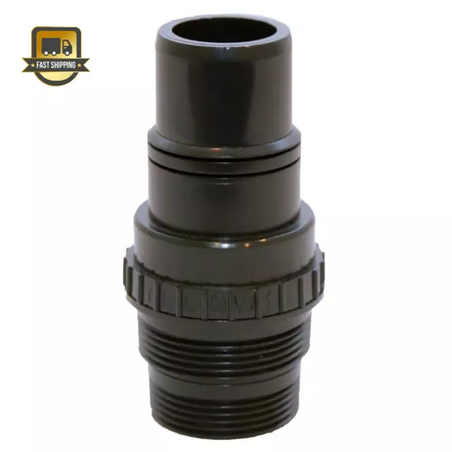 1-1/4 In. to 1-1/2 In. Threaded ABS Sump Pump Check Valve